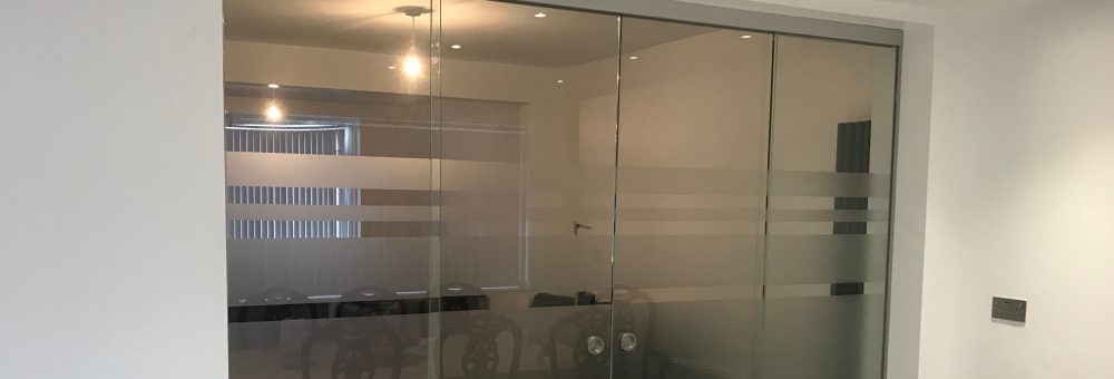 Frameless Glass Internal Doors London Sussex